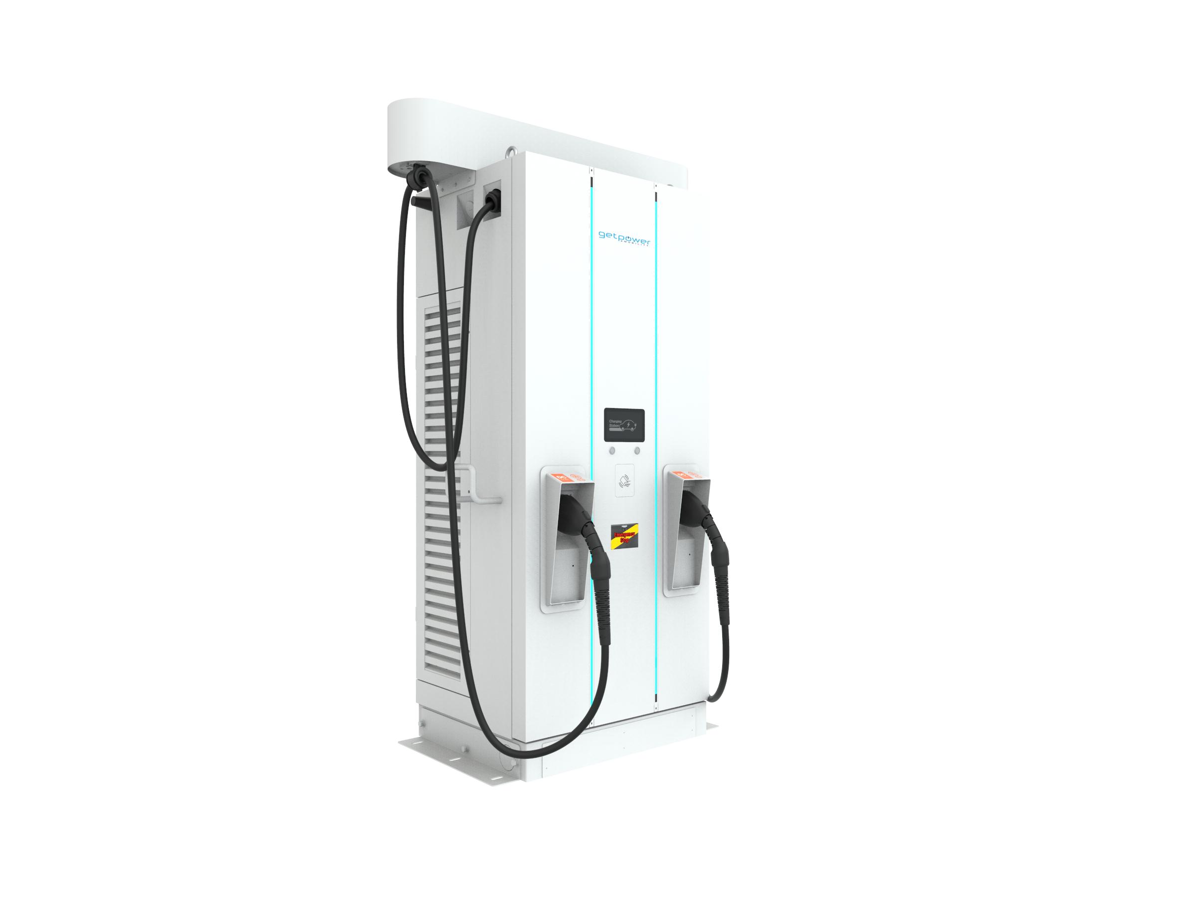 Bild 2 getpower DS150 – Standard - Kabelmanagement 150 kW DC-Ladestation